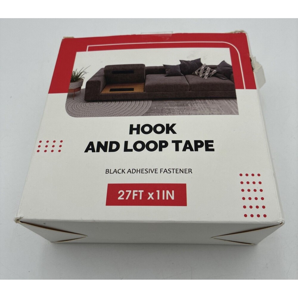 27Ft X 1 Inch Hook and Loop Tape